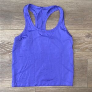 Purple Racerback Tank Top